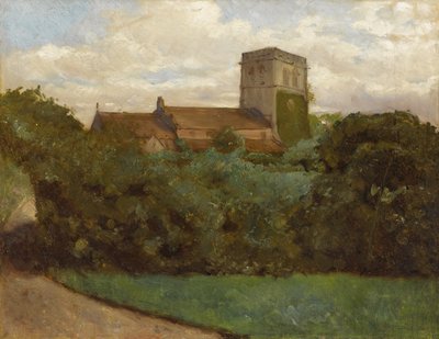 Iglesia de Tottenham, Londres de Albert Bierstadt